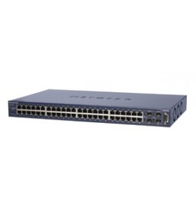 Prosafe 48 x 10/100/1000 l2/managed switch 4 sfp gbic slots in