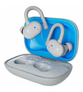 Casti in-ear skullcandy push active, true wireless bluetooth, microfon, light grey/blue