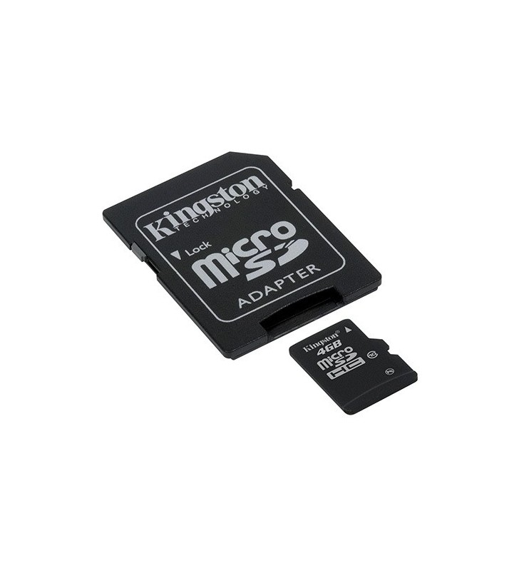 Kingston technology 4gb microsdhc card memorii flash 4 giga bites