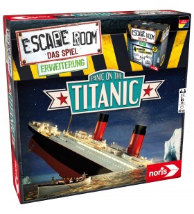 Noris  escape room: joc de petrecere panic on the titanic