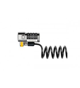Kensington clicksafe cabluri cu sistem de blocare negru, argint 1,5 m