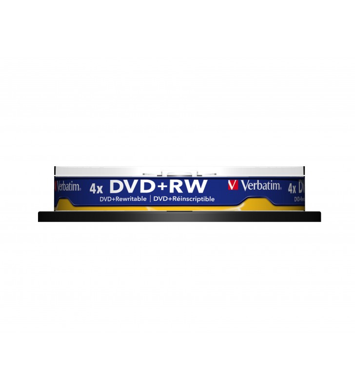 Dvd+rw verbatim 4x, 4.7gb, 10buc, spindle
