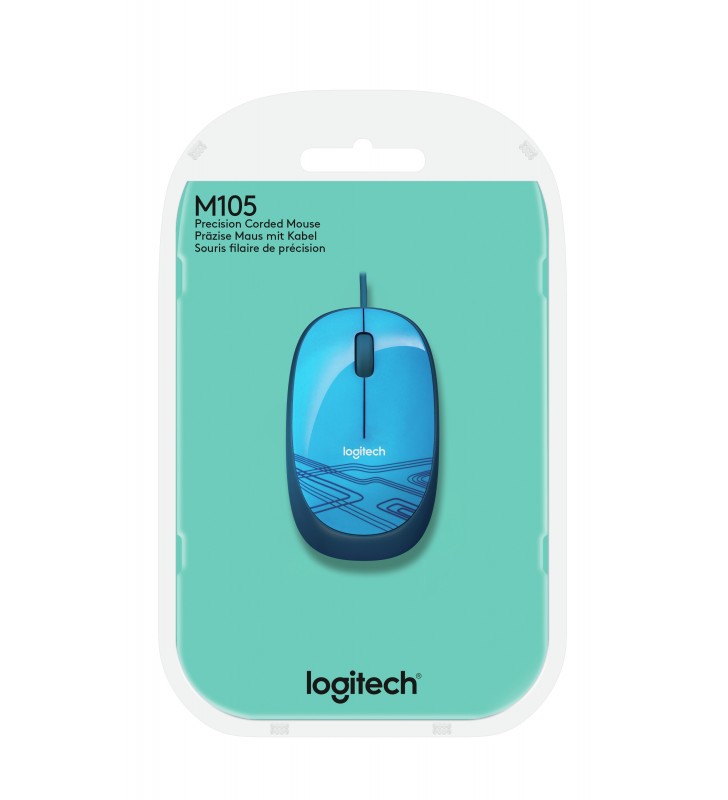 Logitech m105 mouse-uri usb optice ambidextru