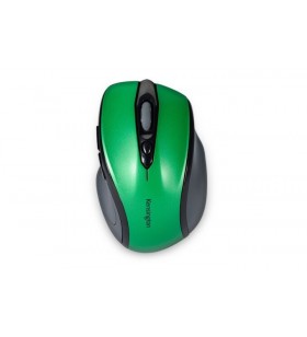 Pro fit mid size wireless/emerald green mouse in