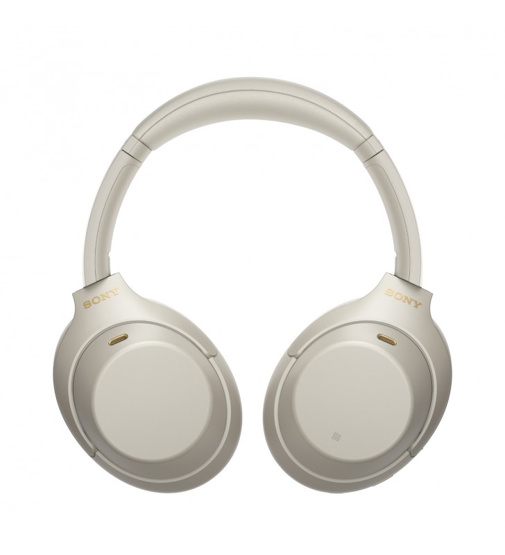 Sony wh-1000xm4 căști prin cablu & wireless bandă de fixare pe cap apeluri/muzică usb tip-c bluetooth argint
