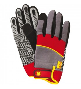 Mănuși echipament wolf-garten  gh-m 10, mănuși (roșu / galben)