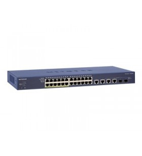 Netgear fs728tlp-100eus switch-uri gestionate l2 fast ethernet (10/100) negru power over ethernet (poe) suport