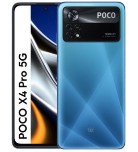 Smartphone xiaomi poco x4 pro 256gb 8gb ram 5g dual sim laser blue
