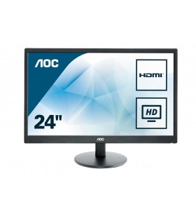 Aoc basic-line e2470swhe led display 59,9 cm (23.6") 1920 x 1080 pixel full hd negru
