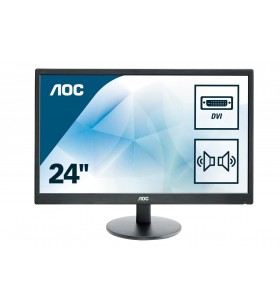 Aoc basic-line e2470swda led display 59,9 cm (23.6") 1920 x 1080 pixel full hd negru