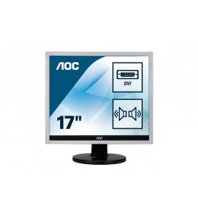 Aoc essential-line e719sda led display 43,2 cm (17") 1280 x 1024 pixel sxga argint