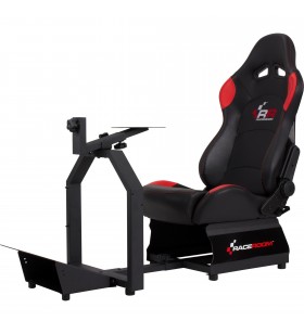 Raceroom  game seat rr3033, scaun gaming (negru roșu)