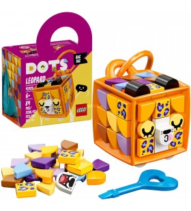 Jucărie de construcție lego  41929 dots leopard bag charm (kit de artizanat pentru fete și băieți, breloc pentru artizanat)