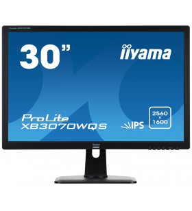 Iiyama prolite xb3070wqs-b1 monitoare lcd 76,2 cm (30") 2560 x 1600 pixel wide quad hd led negru