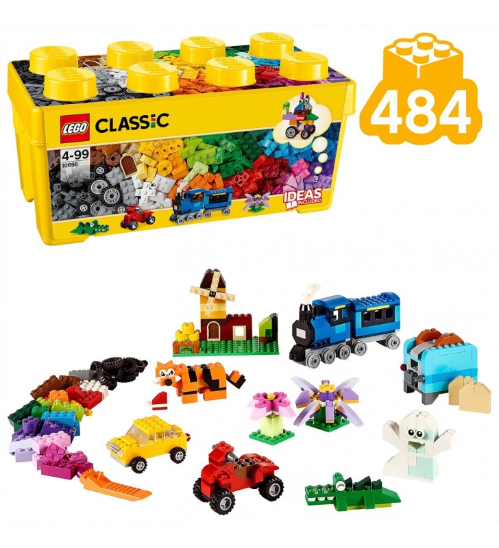 Jucărie de construcție lego  10696 classic medie cutie blocuri de construcție