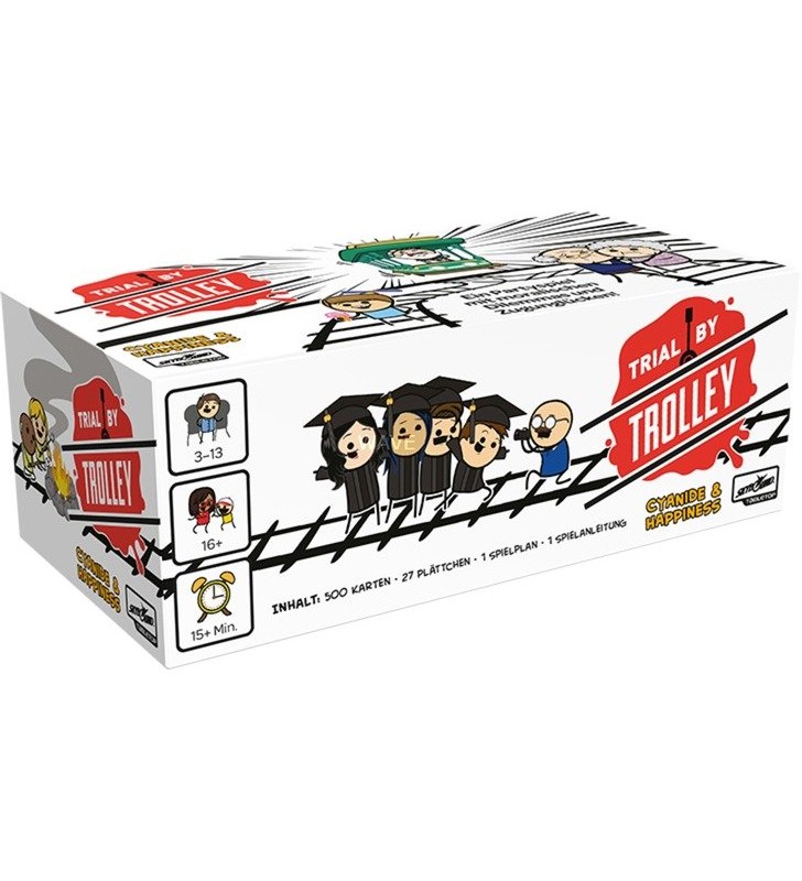 Asmodee  trial by trolley party game