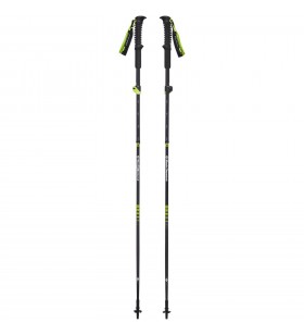 Bețe de trekking black diamond  distance carbon flz-ar, echipament fitness (negru/galben, 1 pereche, 105-125 cm)