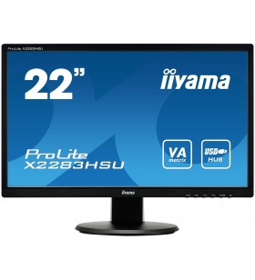 Iiyama prolite x2283hsu-b1dp led display 54,6 cm (21.5") 1920 x 1080 pixel full hd negru