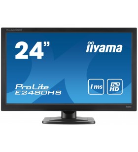 Iiyama prolite e2480hs-b2 led display 59,9 cm (23.6") 1920 x 1080 pixel full hd negru