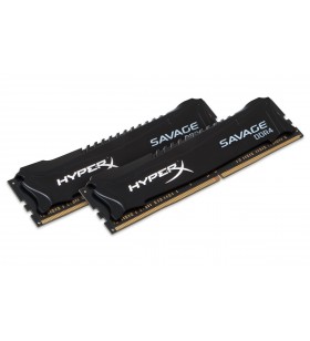 Hyperx savage memory black 16gb ddr4 2800mhz kit module de memorie 16 giga bites