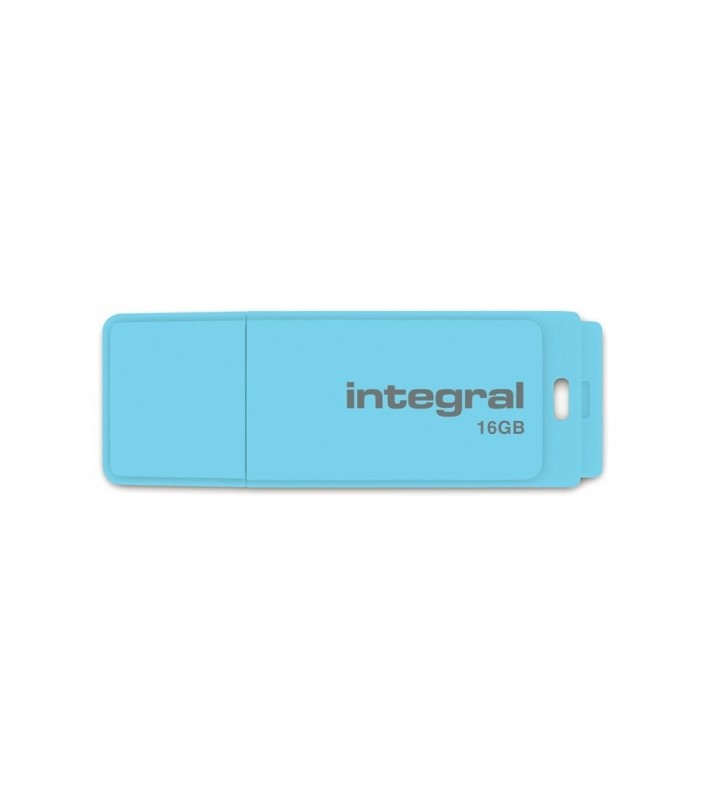 Integral pastel memorii flash usb 16 giga bites usb tip-a 2 albastru