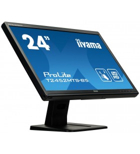 Iiyama prolite t2452mts-b5 monitoare cu ecran tactil 59,9 cm (23.6") 1920 x 1080 pixel negru dual-touch