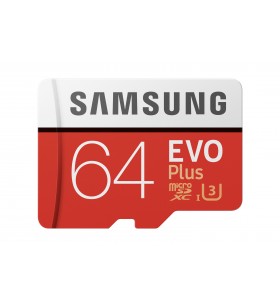 Samsung mb-mc64g memorii flash 64 giga bites microsdxc clasa 10 uhs-i