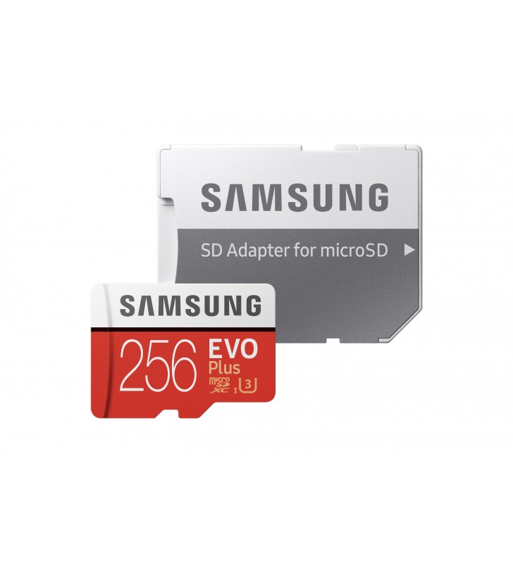 Samsung mb-mc256g memorii flash 256 giga bites microsdxc clasa 10 uhs-i
