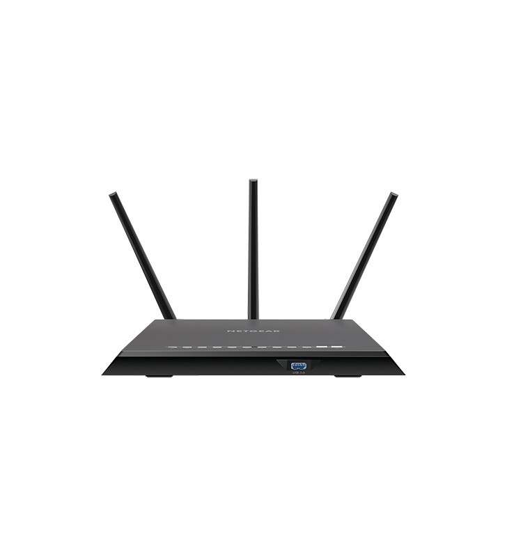 Netgear r7000p router wireless bandă dublă (2.4 ghz/ 5 ghz) gigabit ethernet negru