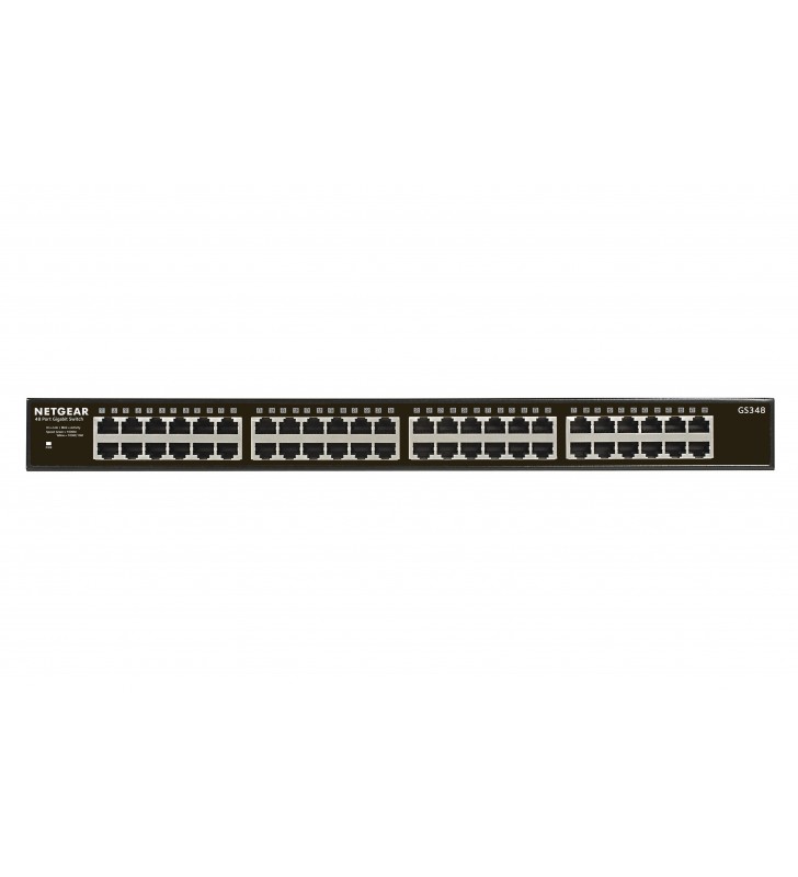 48-port gb unmanaged switch/fanless in