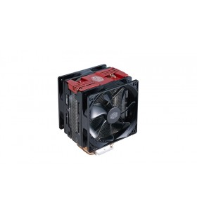 Cooler master hyper 212 led turbo procesor ventilator 12 cm negru, roşu
