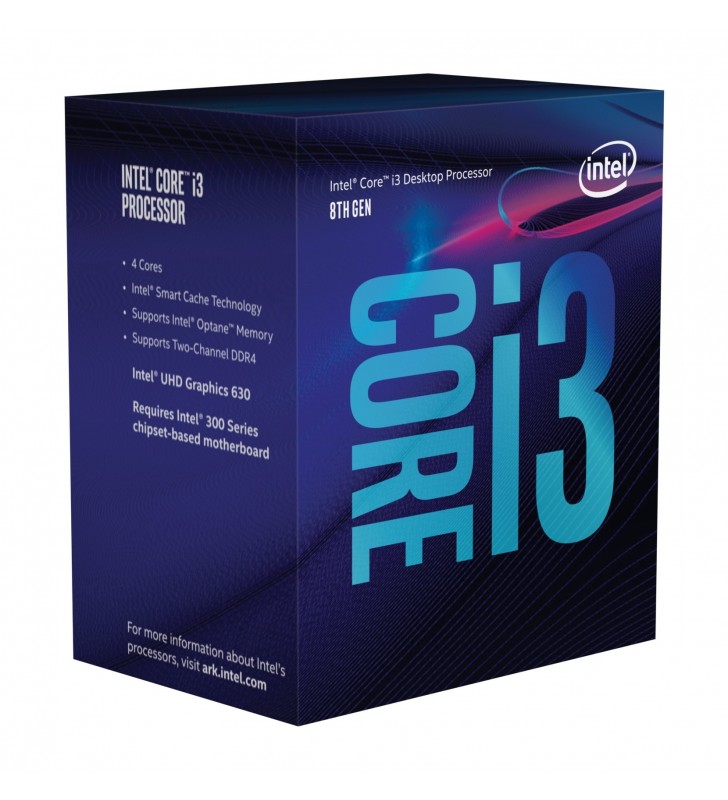 Intel core i3-8100 procesoare 3,6 ghz casetă 6 mega bites cache inteligent
