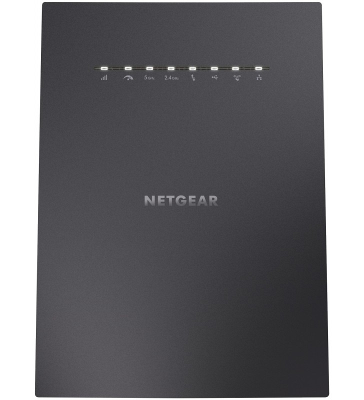 Netgear x6s router wireless tri-band (2.4 ghz / 5 ghz / 5 ghz) gigabit ethernet negru