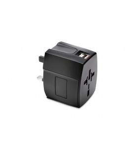 Intnl travel adapter usb 2.4a/.