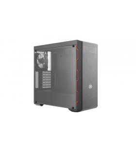 Cooler master masterbox mb600l midi tower negru, roşu