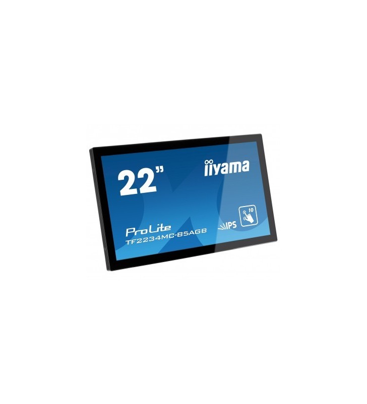 Iiyama prolite tf2234mc-b5agb monitoare cu ecran tactil 54,6 cm (21.5") 1920 x 1080 pixel negru multi-touch