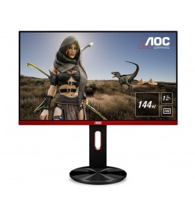 Aoc gaming g2590px monitoare lcd 62,2 cm (24.5") 1920 x 1080 pixel full hd led negru, roşu