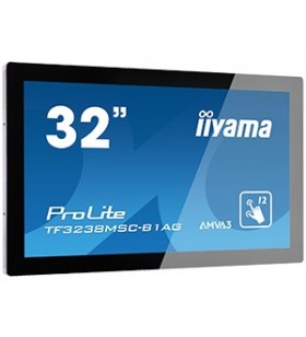 Iiyama tf3238msc-b1ag afișaj semne 80 cm (31.5") led full hd ecran tactil ecran plat interactiv negru