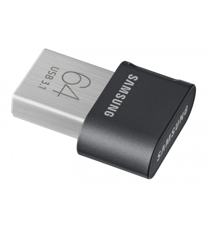 Samsung muf-64ab memorii flash usb 64 giga bites usb tip-a 3.2 gen 1 (3.1 gen 1) negru, din oţel inoxidabil