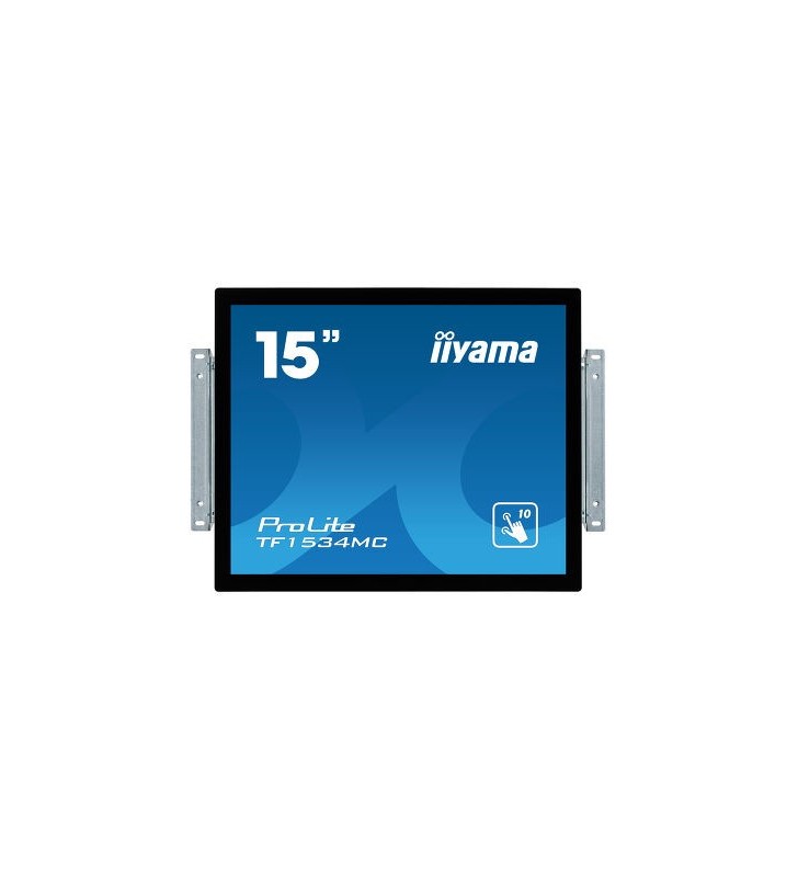 Iiyama prolite tf1534mc-b5x monitoare cu ecran tactil 38,1 cm (15") 1024 x 768 pixel negru multi-touch