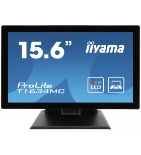 Iiyama prolite t1634mc-b5x monitoare cu ecran tactil 39,6 cm (15.6") 1366 x 768 pixel negru multi-touch multi-utilizatori