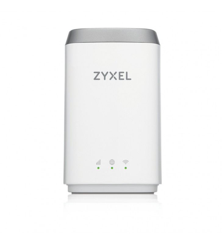 Zyxel lte4506-m606 router wireless bandă dublă (2.4 ghz/ 5 ghz) gigabit ethernet 3g 4g alb