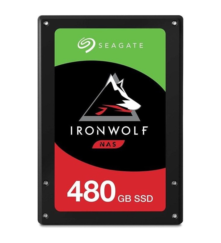 Seagate ironwolf 110 2.5" 480 giga bites ata iii serial 3d tlc