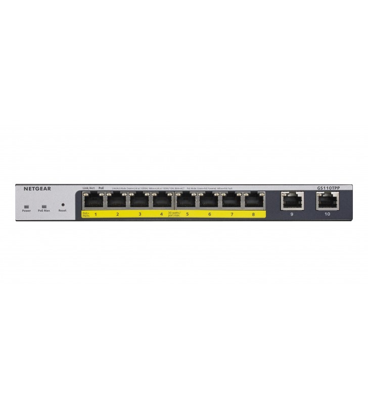 8-port gb poe+ mgd pro switch/2 sfp ports insight managed in