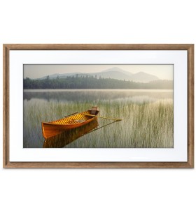 Meural 21.5 in (55 cm) canvas/dark wood frame