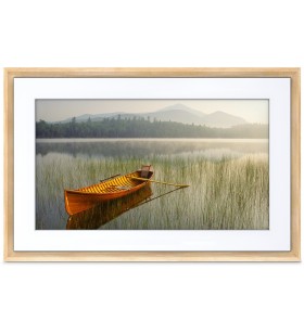 Meural 21.5 in (55 cm) canvas/light wood frame