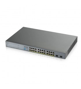Zyxel gs1300-26hp-eu0101f switch-uri fara management gigabit ethernet (10/100/1000) gri power over ethernet (poe) suport