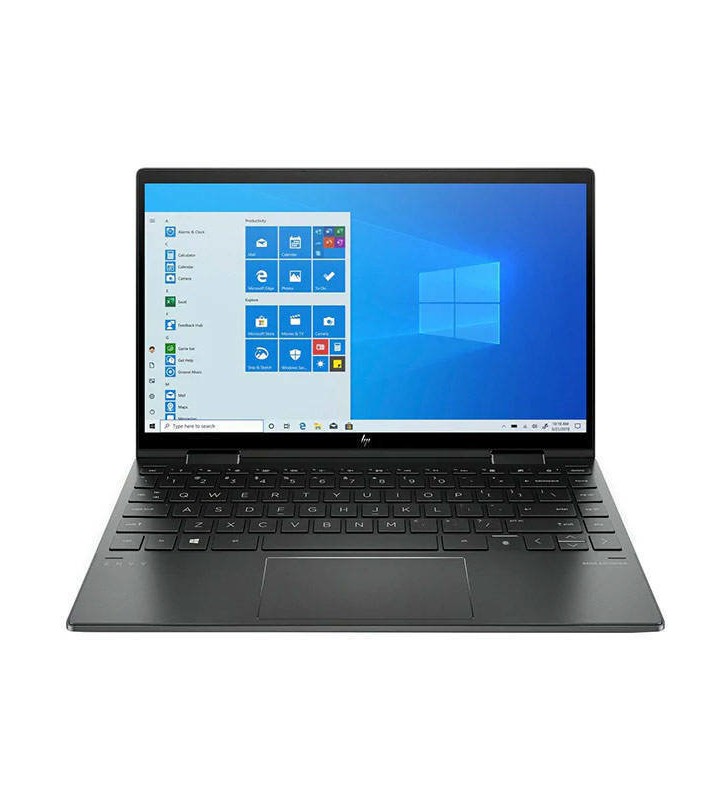 Laptop hp envy 13 x360 5d5h9ea, amd ryzen 5-5600u, 8gb ddr4, 512gb ssd, amd radeon graphics, windows 11, negru