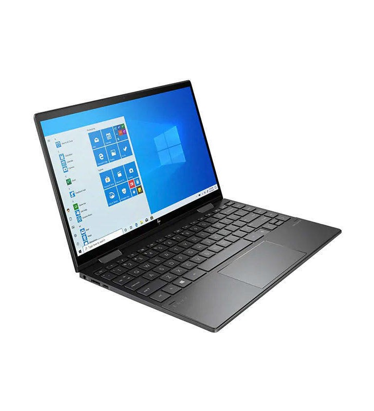 Laptop hp envy 13 x360 5d5h9ea, amd ryzen 5-5600u, 8gb ddr4, 512gb ssd, amd radeon graphics, windows 11, negru