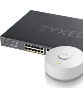 Zyxel gs192024hpv2 + gratis nwa1123-acv2 access point gestionate l2 gigabit ethernet (10/100/1000) negru 1u power over ethernet